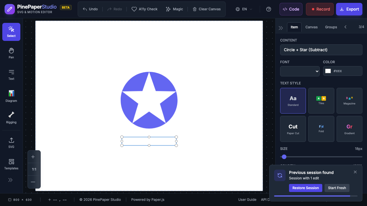 Multiple masks stacked